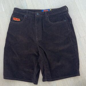 Empyre brown corduroy shorts. Size 34.